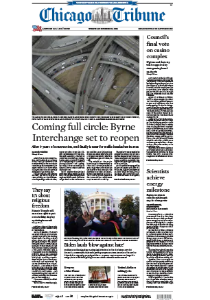 Chicago Tribune 14 December 2022