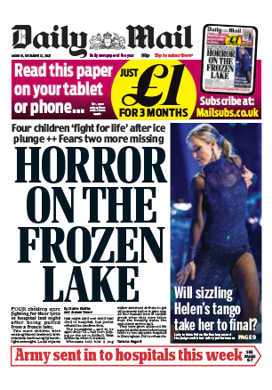 Daily Mail December 12 2022