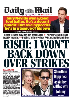 Daily Mail December 20 2022