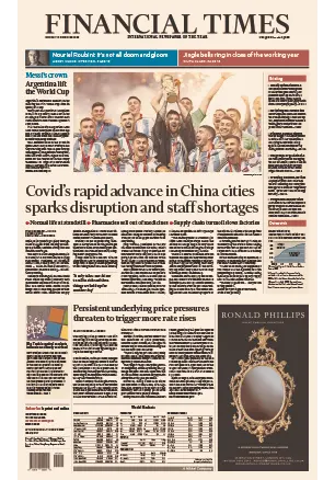 Financial Times USA December 19 2022