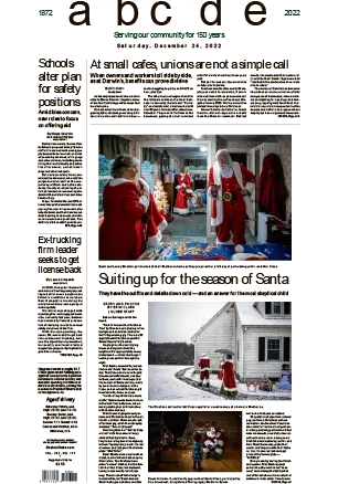 The Boston Globe 24 December 2022