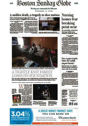The Boston Sunday Globe 18 December 2022