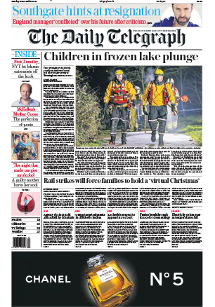 The Daily Telegraph 12 December 2022