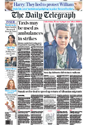 The Daily Telegraph 13 December 2022