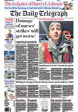 The Daily Telegraph 15 December 2022