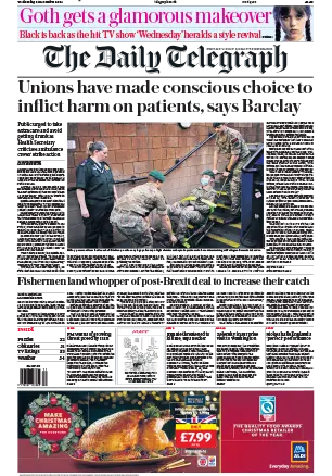 The Daily Telegraph 21 December 2022