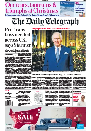 The Daily Telegraph 24 December 2022