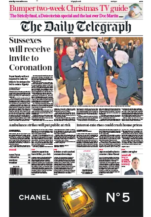 The Daily Telegraph December 17 2022
