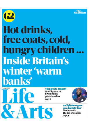 The Guardian G2 Life Arts 13 December 2022