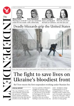The Independent 25 December 2022