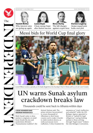 The Independent December 14 2022