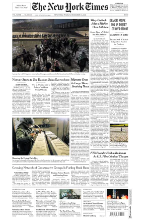 The New York Times 13 December 2022