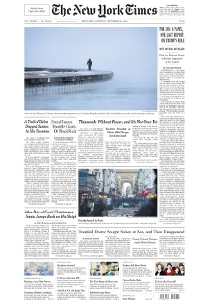 The New York Times 24 December 2022