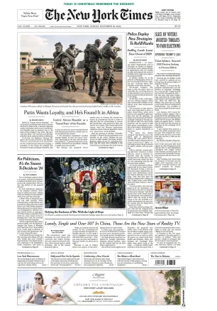 The New York Times 25 December 2022