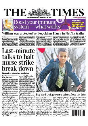 The Times 13 December 2022