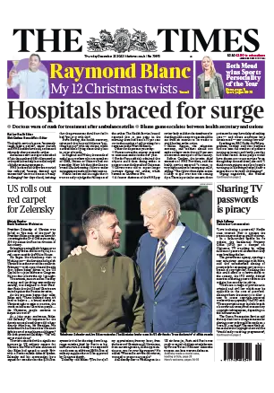 The Times 22 December 2022