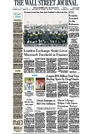 The Wall Street Journal December 13 2022