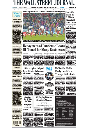The Wall Street Journal December 15 2022