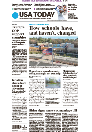 USA Today December 14 2022